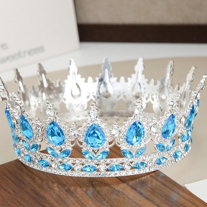 Royal Inspired 8 Eye Tiaras Headpiece Attractive Dance Hair Decors Perfect For Brides Bridesmaids And Formal Event