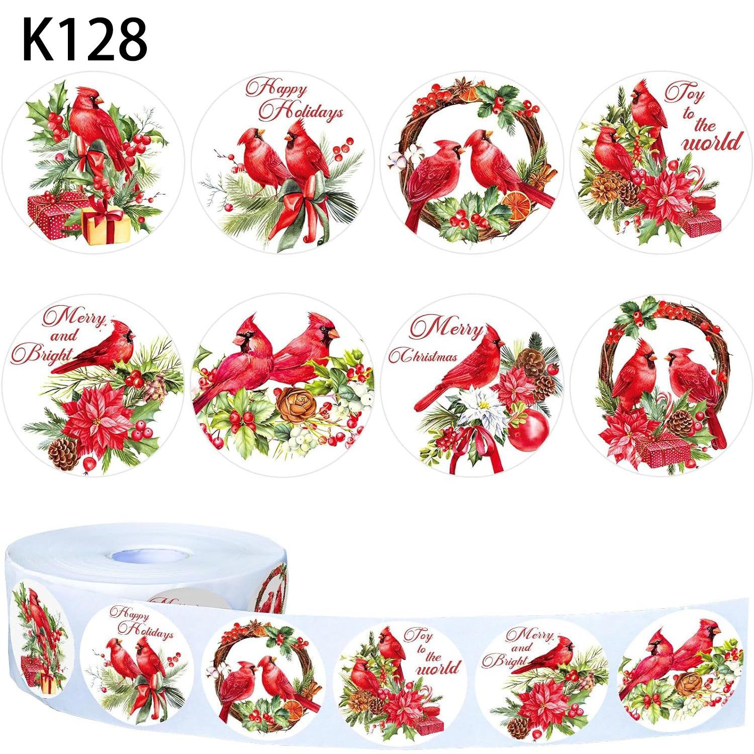 

500 шт./рулон милый мультяшный кот щенок рождественские наклейки для дневника скрапбукинга аниме котенок собака канцелярские наклейки самоклеящиеся наклейки для конвертов