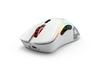 Glorious Model D Wireless Gaming Mouse, White, Ergonomic, RGB, 6 Programmable Buttons, DPI 12, White, Compact, Lightweight, for Gaming (67g)