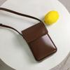 2026 Flap Crossbody Bag Women Mini PU Leather Shoulder Purses And Handbags For Girls Ladies Phone Simple Solid Design Bag