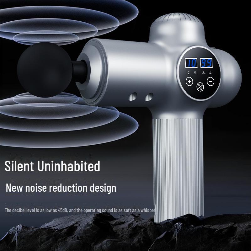 Cross-border Deep Muscle Relaxation Electric Massager: Portable Neck and Body Massage Gun