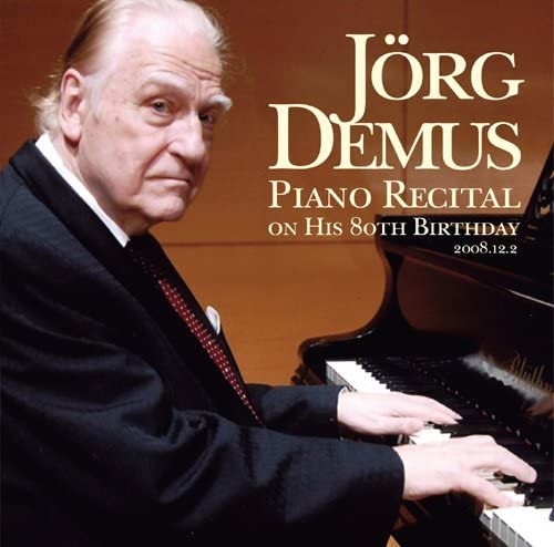 

CD JÖRG DEMUS - 80-year-old birthday piano recital PAMP1037 Japan ObiClassical Used