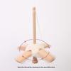 Crosses-Shaped Wooden Turkish Spindle Drop Spindle Crocheting Spinner Tool Sewing Accessories for Yarn Weaving Wool