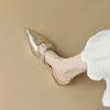 Woman Slippers Jewels Low Heel Sandals Korea Style Shoes for Women Crystals Slides Rhenstone Summer Sale New Eva On Promotion 39