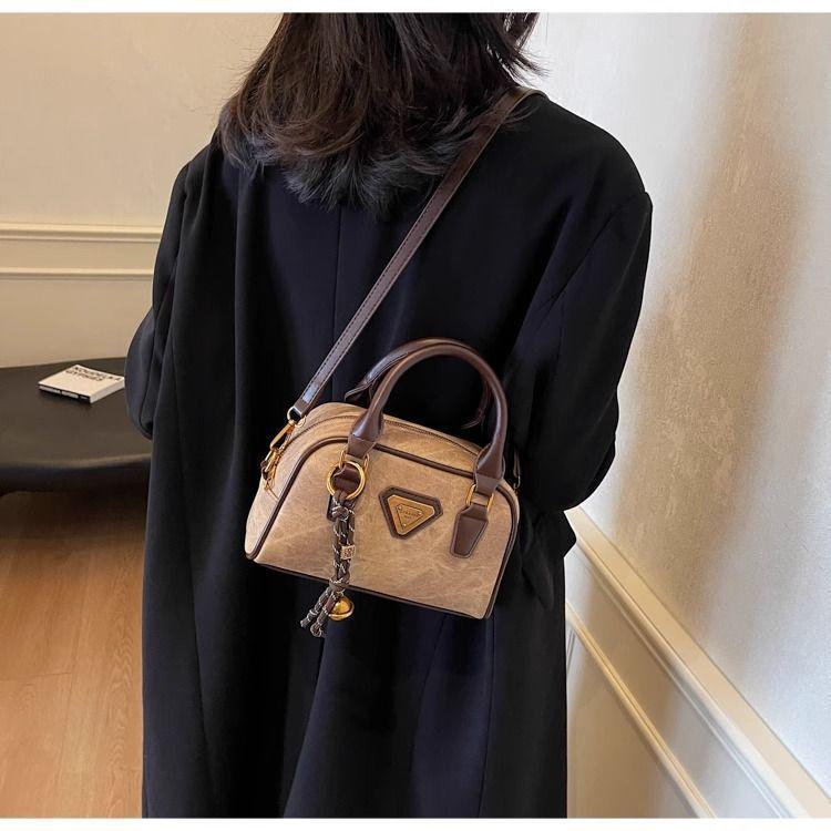 Luxuriöse Retro Damen Umhänge- & Hand-Bowlingtasche - Herbst/Winter Kollektion 2025