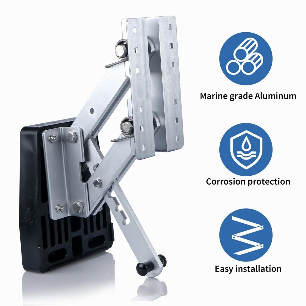 Suitable For Heavy-duty Aluminum Marine Outboard Motor Bracket With 20 HP