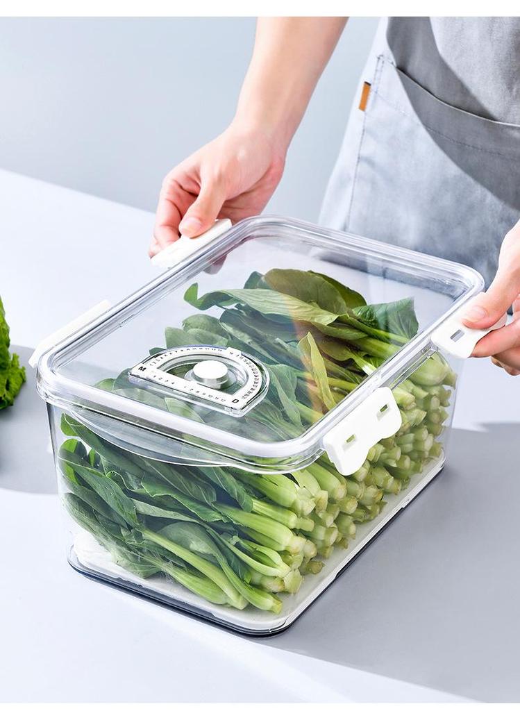 Frischebox in Lebensmittelqualität: Kühlschrank-Organizer für Obst & Gemüse