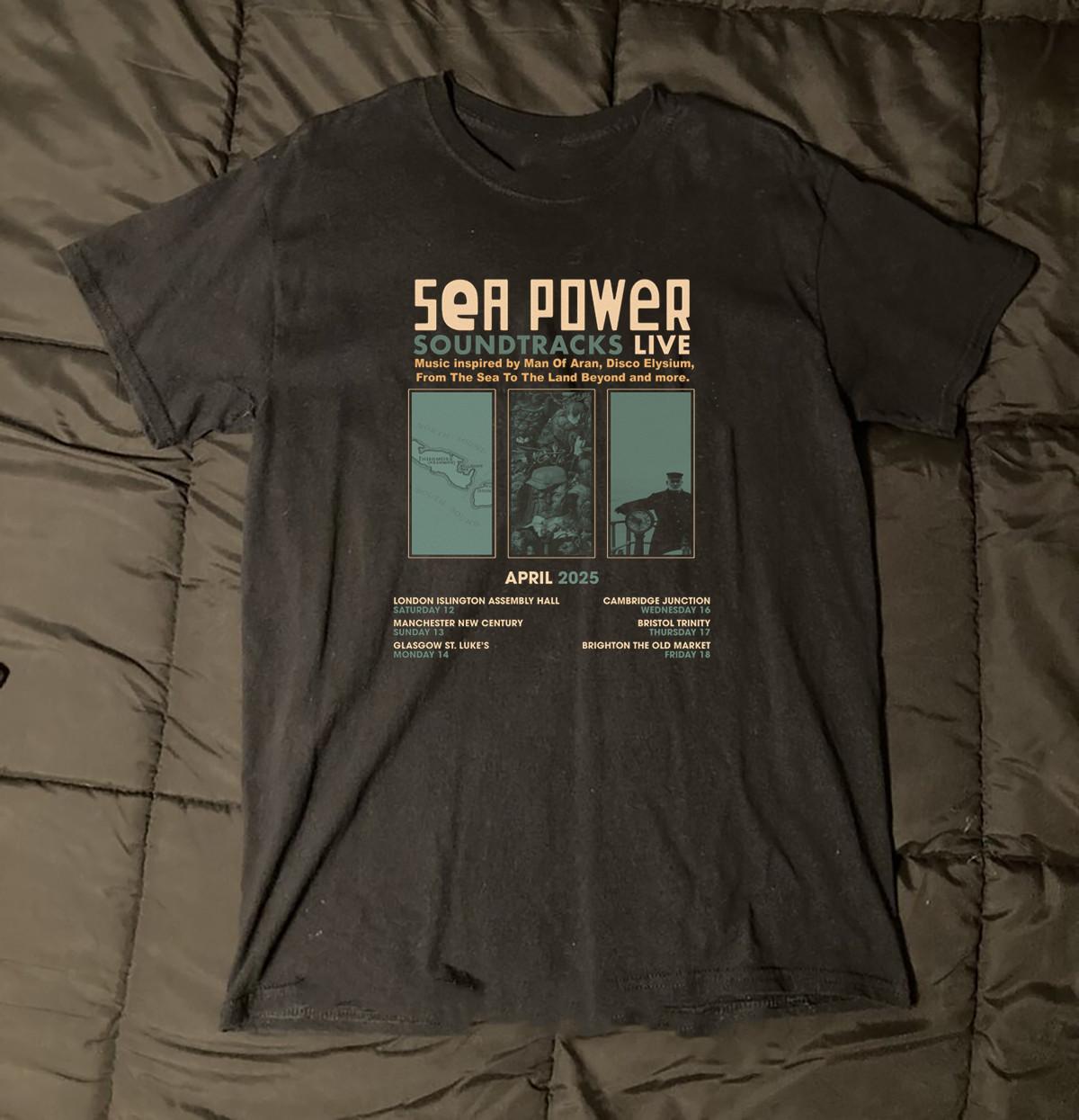 NEW Sea Power Band Tour 2025 Gift for Fan S to 5XL T-shirt S5981 S разноцветный