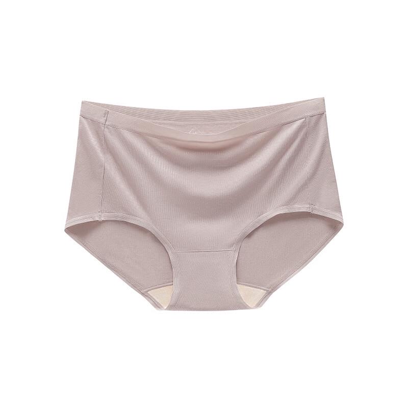 Aimeifen Women's Mulberry Silk Modal High-Waist Briefs (2-Pack)