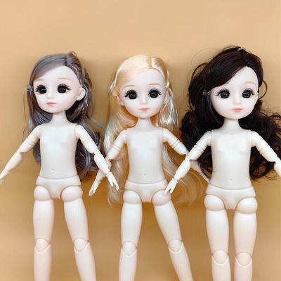 Poupée Princesse BJD de 9 pouces: Poupée de 22 cm à habiller avec mains actives, maquillage personnalisé et 20 articulations