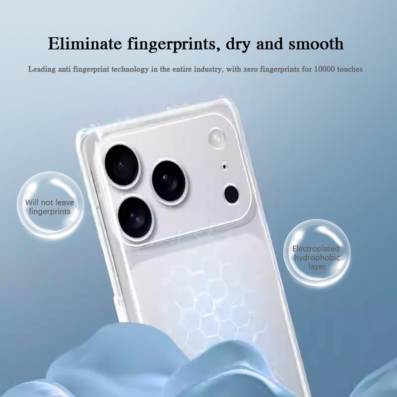 Crystal Clear Ultra Thin Flexible TPU Silicone Case for iPhone 17 Pro Max Air 5G Transparent Soft Protective Cover Accessories