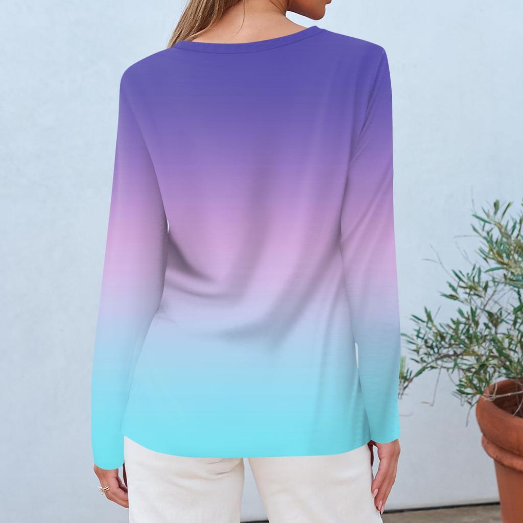 Women V-neck Long Sleeve Casual Cardigan With Pocket