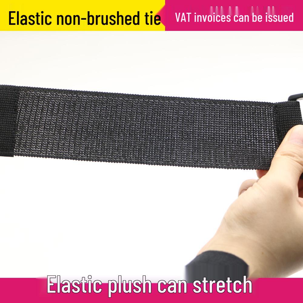 Elastic Nylon Self-Adhesive Hook & Loop Strap for Bandages, Suitcases, and Pallets