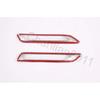 Chrome Rear Foglight Lamp Cover Trim for - Toyota RAV4 Garnish ABS