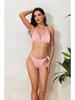 2025 Sexy Lace-up Bikini: European & American Women's Two-piece Swimsuit Set