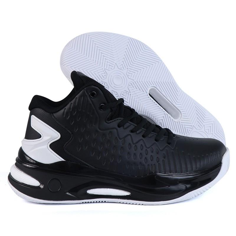 Mens Wide Fit Basketball Shoes Mid-Cut Breathable Mesh Rubber Sole Anti-Slip Durable Indoor Outdoor Court