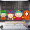 SSouth PPark Anime Tapestry Decoration Bedroom Dormitory Background Cloth Holiday Home Party Living Room Club Cloth