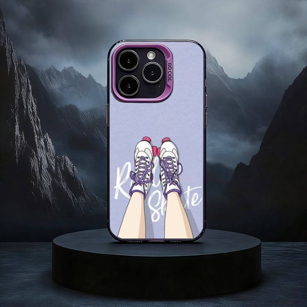 

P-Patin-IN Black Candy silver phone case Phone Case For iPhone17,16,15,14,13,12,11 Plus,Pro Max iPhone12