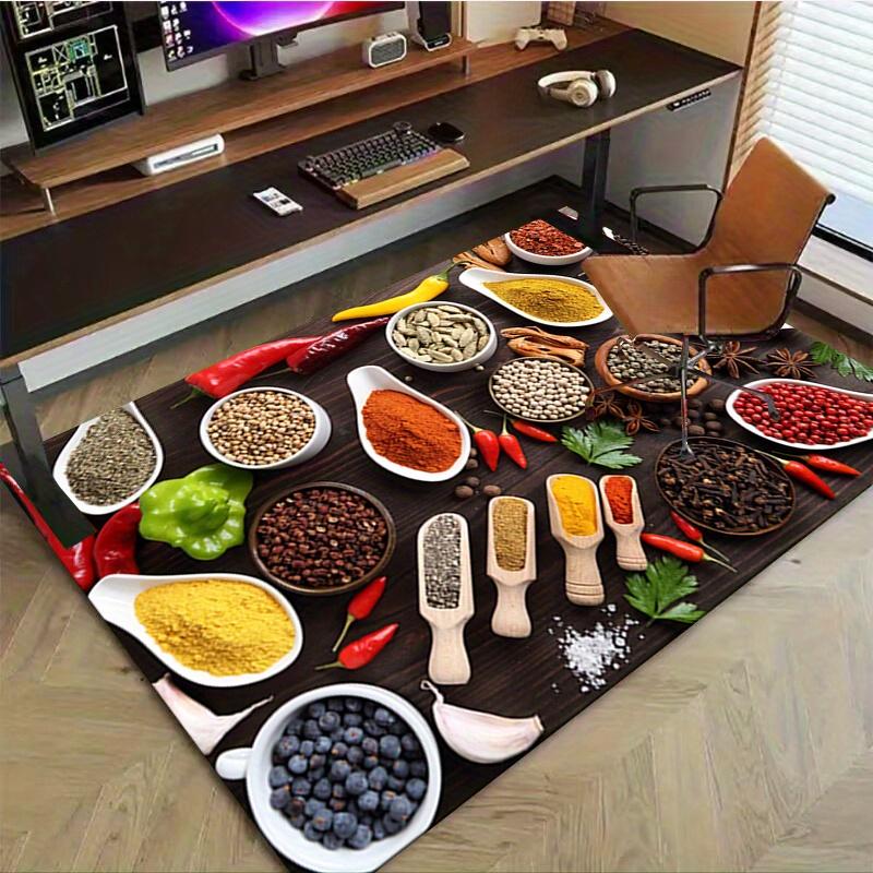 1 Stück. Weicher, bequemer Teppich für Bürostuhl zu Hause, dekorative Fußmatte, Outdoor-Geschenk, rutschfeste Bereichsteppiche, Küche, Esszimmer, Schlafzimmer, Wohnzimmer, Teppich