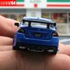 1/64 Subaru STI WRX Super Racing Hračka Auto JKM JDM Miniaturní Model Odlévaný Kovová Slitina Vozidlo Volná Kola Kolekce Dárek