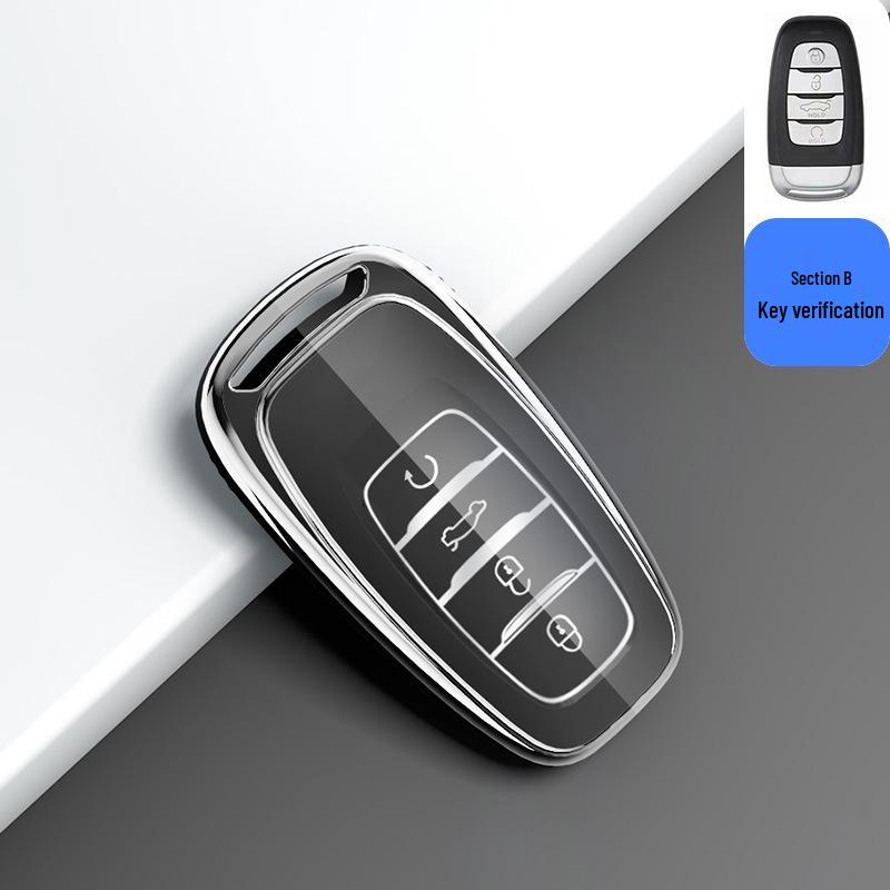 High-End Protective Key Case for Hongqi Models HS5, HS7, H5, H9, HS9, H7