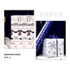 Alphabet Gift Wrap Letter Printed Gift Wrap Paper Christmas Wrapping Paper Colorful Decorative Paper Roll For Presents Gift