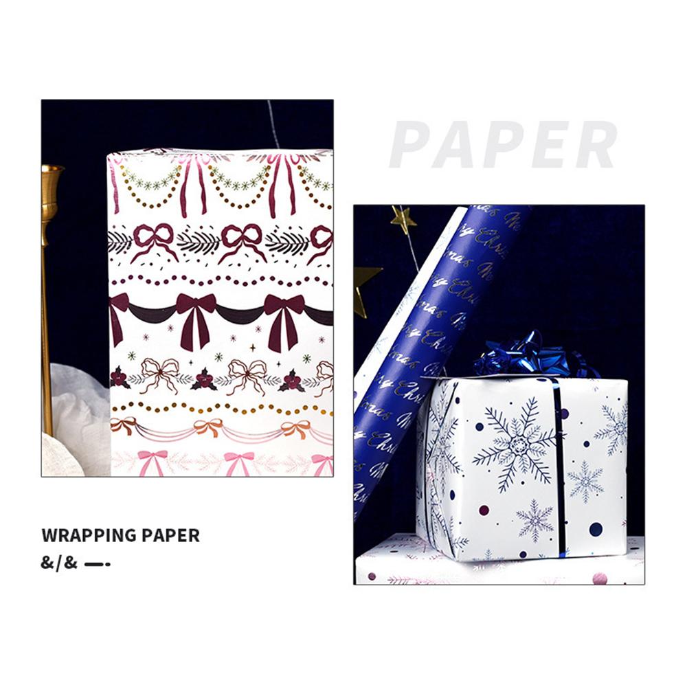 Alphabet Gift Wrap Letter Printed Gift Wrap Paper Christmas Wrapping Paper Colorful Decorative Paper Roll For Presents Gift