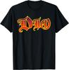 Dio Gradient Logo Black T-Shirt