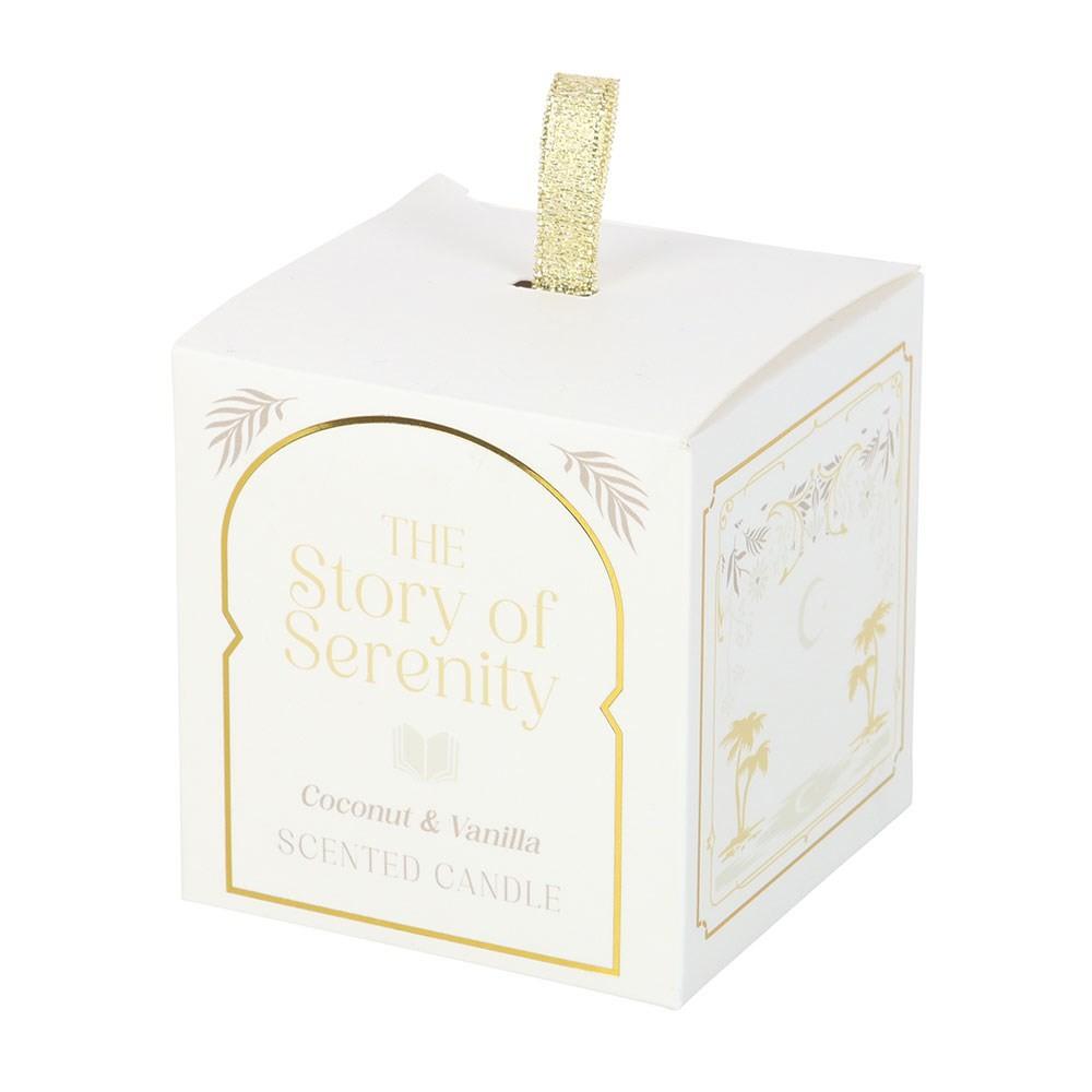 Something Different The Story of Serenity Vanilla And Coconut Candle
