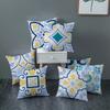 Peach Skin Hug Pillowcase Nordic Simple Color Pattern Sofa Cushion Cover Office Cushion Pillow Case To Customize