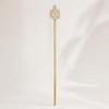 Golden Sorcery Sorcerer's Rod Ornate Star StarTopped Sparkling Costume Prop for