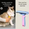 Curved Design Cat Comb Deshedding Pet Thinning Comb Grooming Tool Dog Brush  Pet Supplies