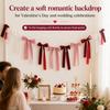 Background Wall Decor Christmas Velvet Ball Garland Hanging Decoration  Birthday Party Supplies