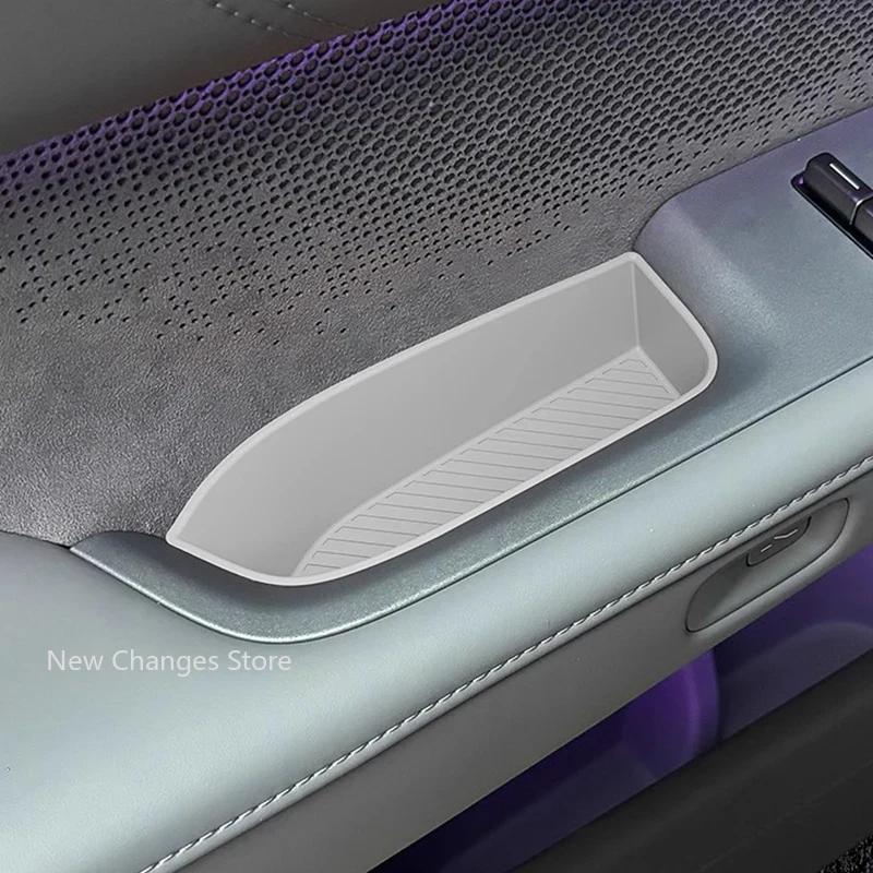 For Zeekr 001 2024 2025 Car Door Silicone Storage Box Door Handle Silicone Storage Box Interior Upgrade Parts