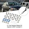 8PCS Fuel Injectors Repair Seal Kit 0261500105 Fit Range Rover Fit Jaguar 5.0L