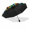 1pc Mandala Pattern Automatic Folding Umbrella - Portable Collapsible 8-Rib Umbrella for All Seasons yy251119205