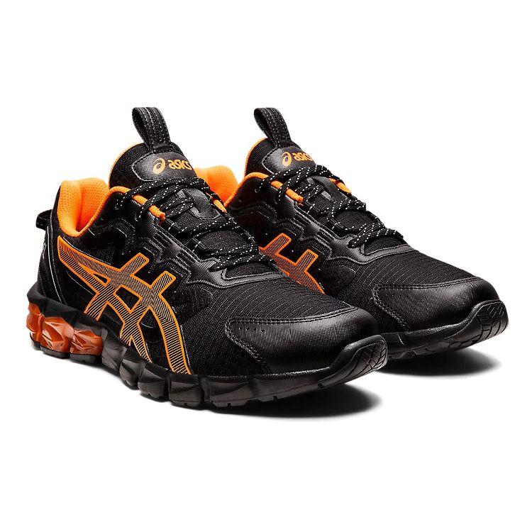 Asics Gel Quantum 90 Black Shocking Orange Men Sneakers 1201A488-002