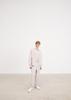 UMARMUNG Elastic Cotton Oval Silhouette Pants_Fog