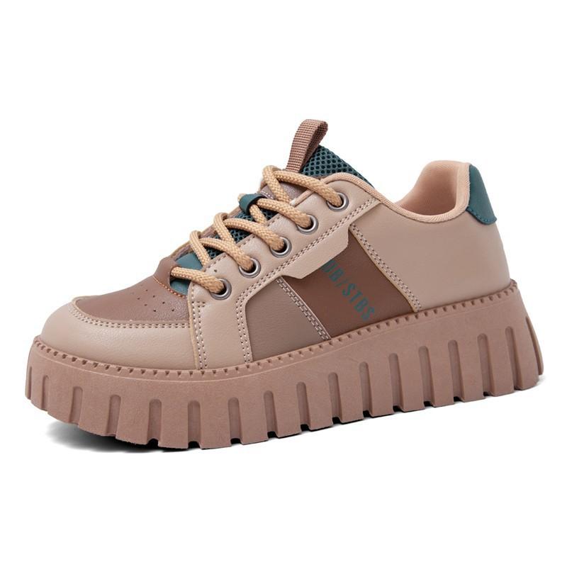 Women's Shoes Women's New Shoes for Spring Versatile Niche Platform White Shoes Spring and Autumn Casual Sports Skate Shoes