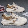 2025 Luxury Sneakers for Men Two-tone Men's Low-top Platform Lace-up Casual Sports Shoes Men's Outdoor Running Vulcanized Shoes