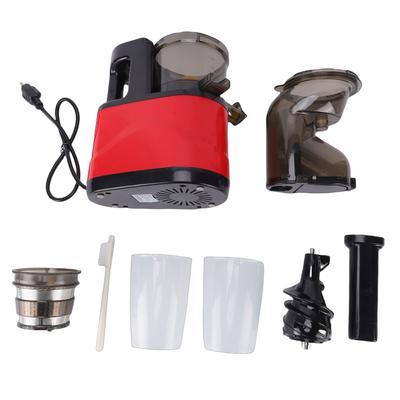Cold Press Juicer with Wide Feed Chute 350W Slow Masticating Juicer with Pulp Separation for Whole Vegetables and