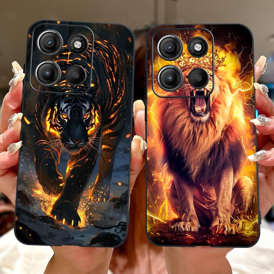 For Motorola Moto G15 Case Stylish Painted Cover Shockproof Soft TPU Phone Case For Motorola G15 G 15 MotoG15 Fundas 6.72'' Capa