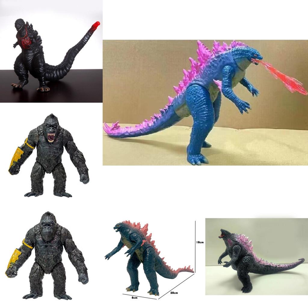 Exciting Godzilla Vs Kong 2 Empire Rise Evolutionary Two-in-one Action Figure Toy For Kids