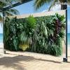 2D Jungle Style Assorted Foliage Vertical Garden Outdoor Decor Backdrop