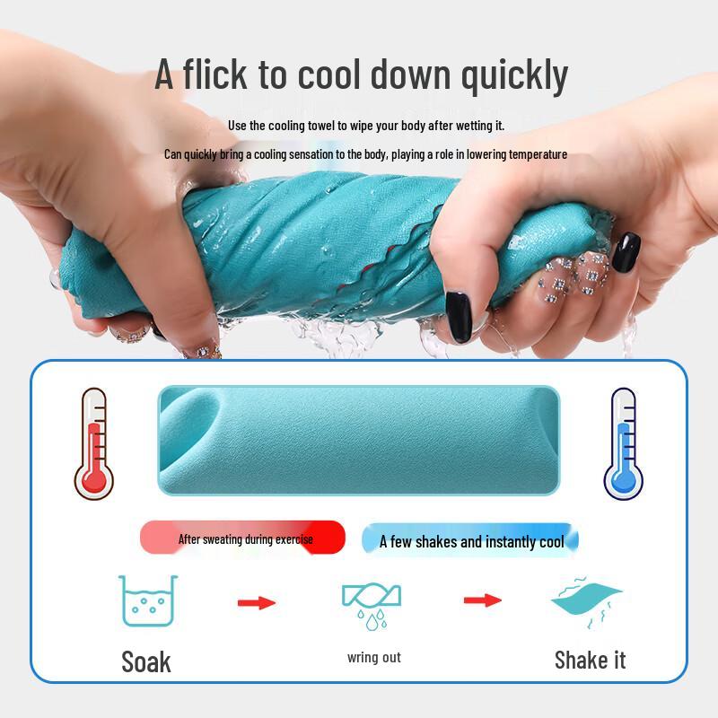 Etravel Cooling Quick-Dry Sports Wrist Towel