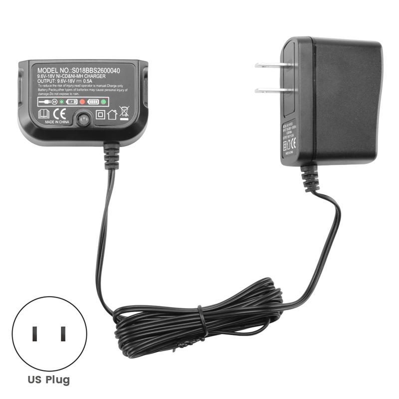 A96I-Replacement Charger For Black &Decker 9.6V-18V A12 A12-X HPB18 HPB14 HPB12 HPB96 NI-CD NI-MH Battery Charger US Plug