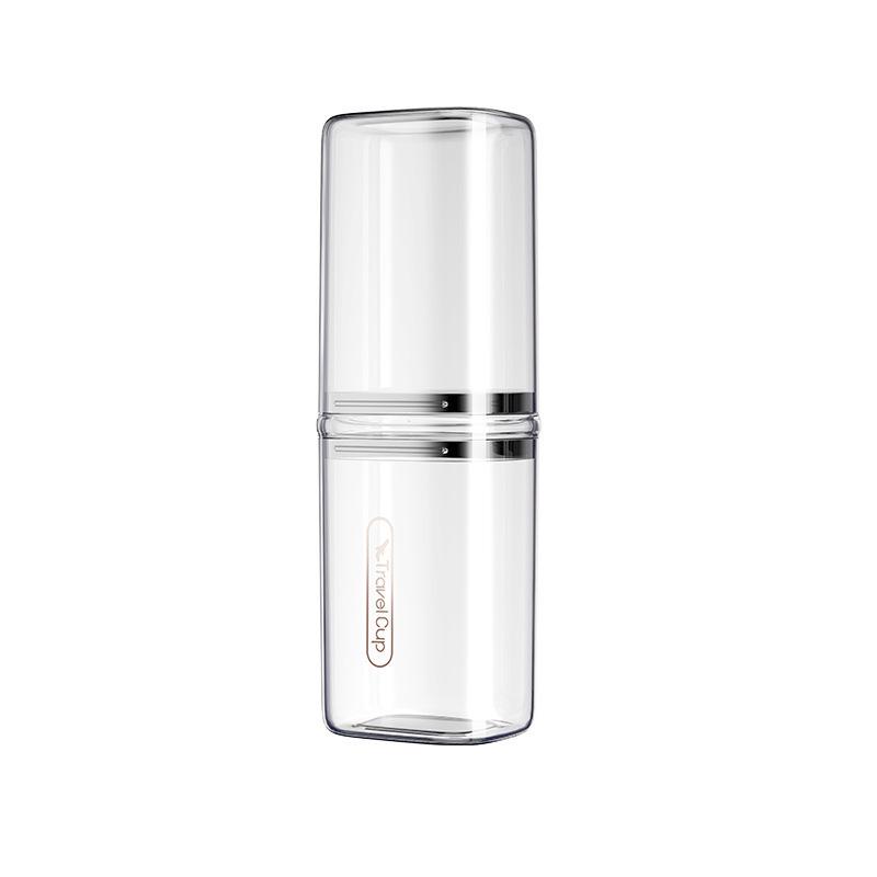 

Portable Travel Oral Care Set: Electric Toothbrush, Mouthwash, and Storage Cup