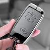 GQUL6 For Toyota Prius 30 Alpha Aqua Land Cruiser Auris 3 Button New Fashion Leather Zinc Alloy Car Key Case Keychain Ring Accessories