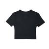Nike Letter Logo Print Short Sleeve T-Shirt Women Tops Black DZ3750-010
