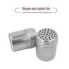 Stainless Steel Sealed Pepper Shaker and Seasoning Jar Set